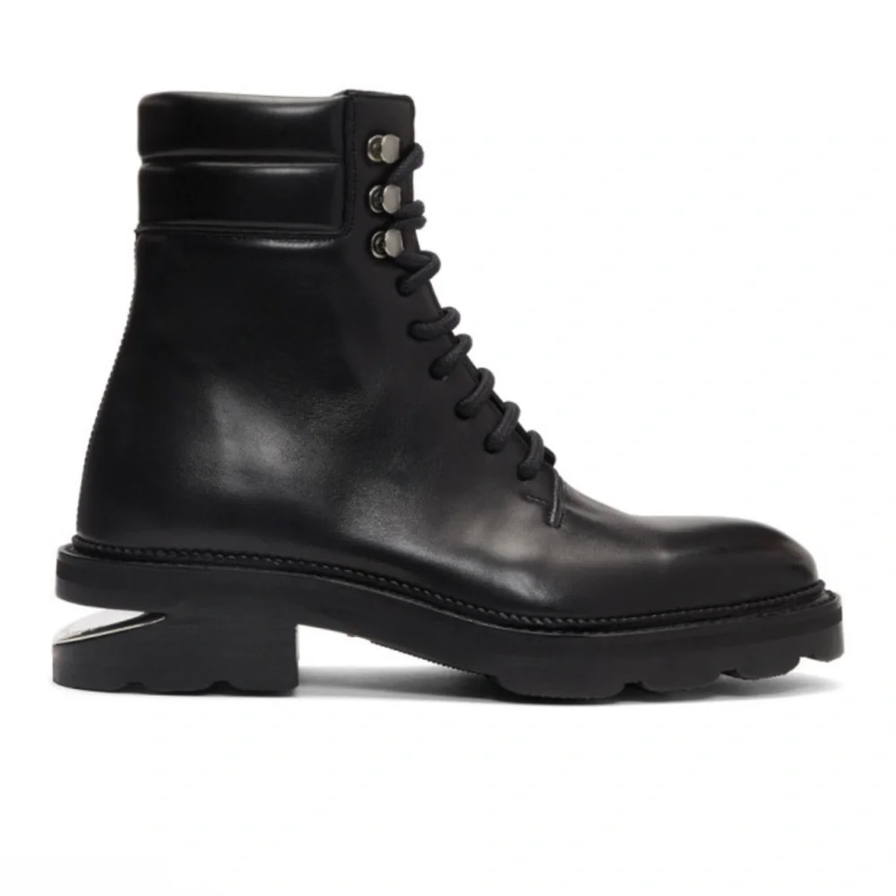 Alexander Wang Black Leather Women's Andy Boots - Picture 5 of 5